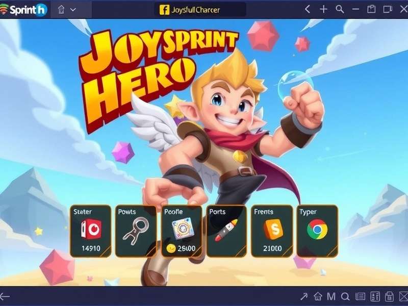 Joyful Sprint Hero Character Selection