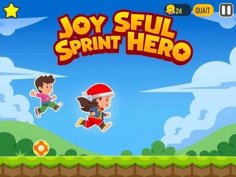 Joyful Sprint Hero Game Screenshot